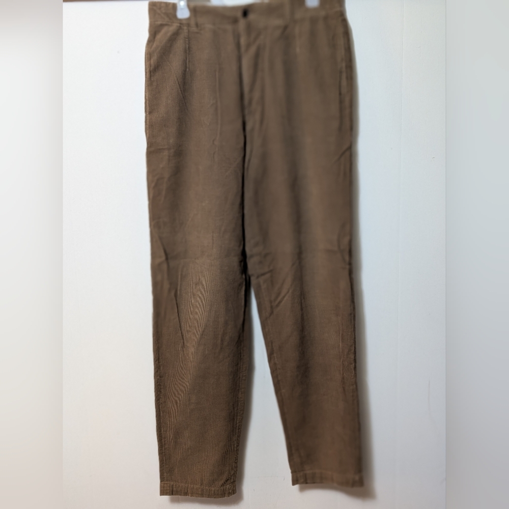 Men's Hugo Boss Corduroy Pants Brown Size 32x32